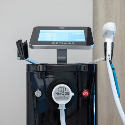 Ansicht der modularen Platform Optimas von InMode für die kosmetisch-medizinischen Hautbehandlungen